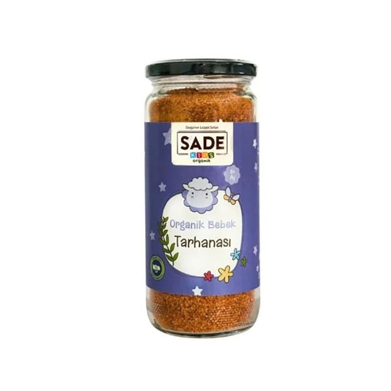Sade Kids x 4 Kavanoz Organik Bebek Tarhanası 375 gr
