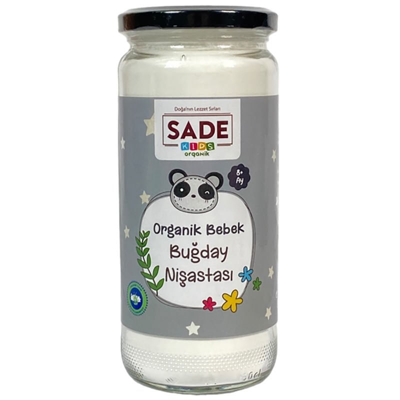 Sade Kids Organik Bebek Buğday Nişastası 300 gr