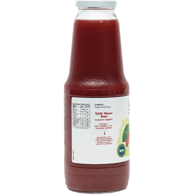 Sade Organik Kızılcık Suyu 1000ml