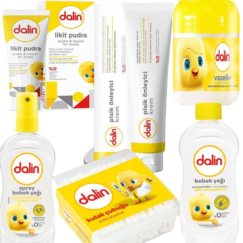 Dalin 6'lı Mutlu Bebekler Seti