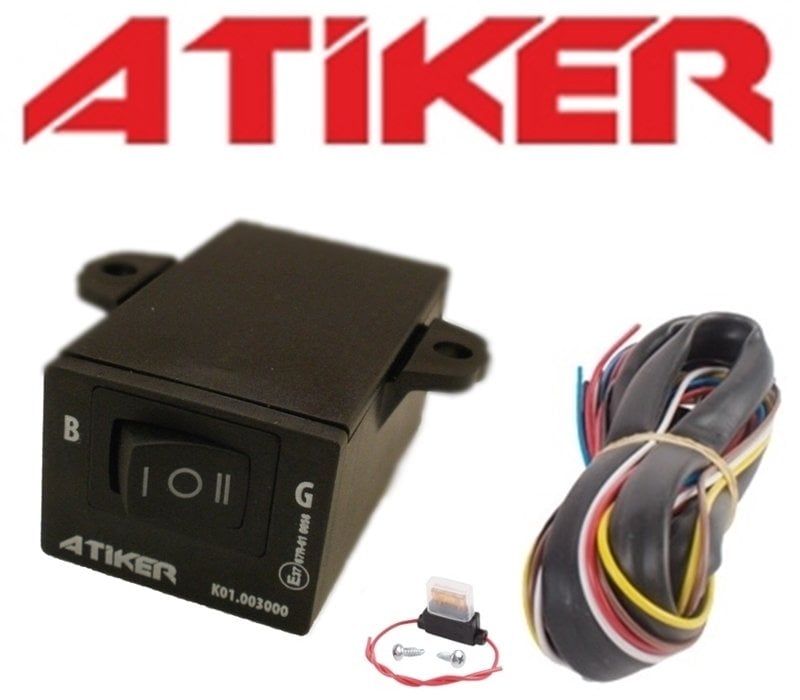 Atiker Karbüratörlü Anahtar Düğme (Kablolu Set)