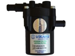 Vikars Hijyen Sıralı LPG Filtre 12x12mm- Atiker, Mimgas, Zavoli, Cangas, Destro, AKL, Aldesa Uyumlu