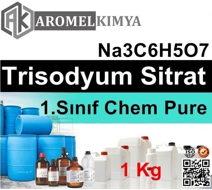 Tri Sodyum Sitrat | 1 kg | Chem Pure | Trisodium Citrate TSC |