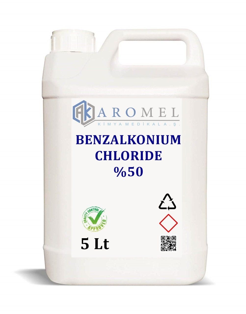 Aromel Benzalkonyum Klorür | 5 Kg | Benzalkonium Chloride