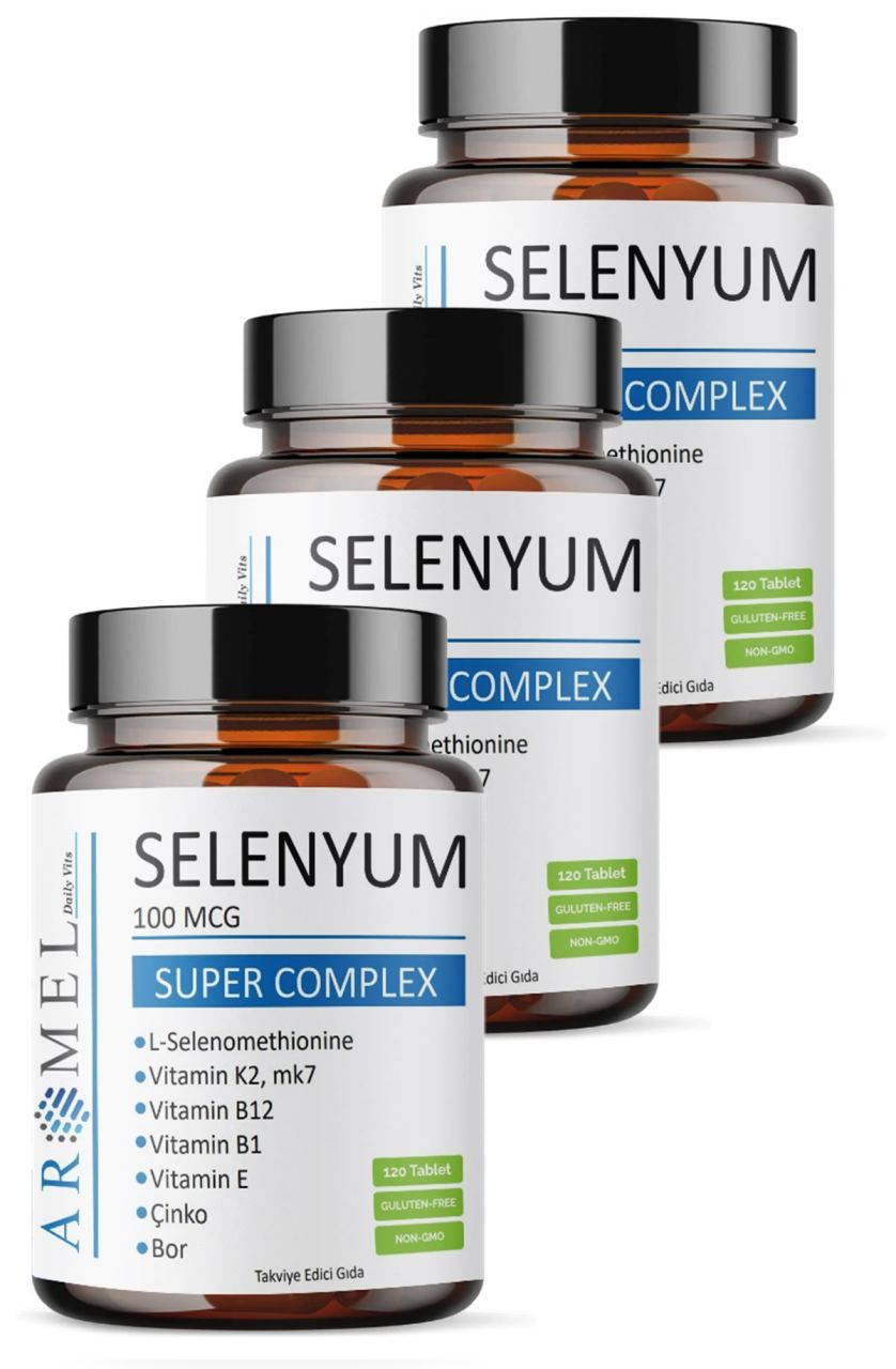 Selenyum 120 Tablet x 3 Adet | 100 mcg | Super Complex