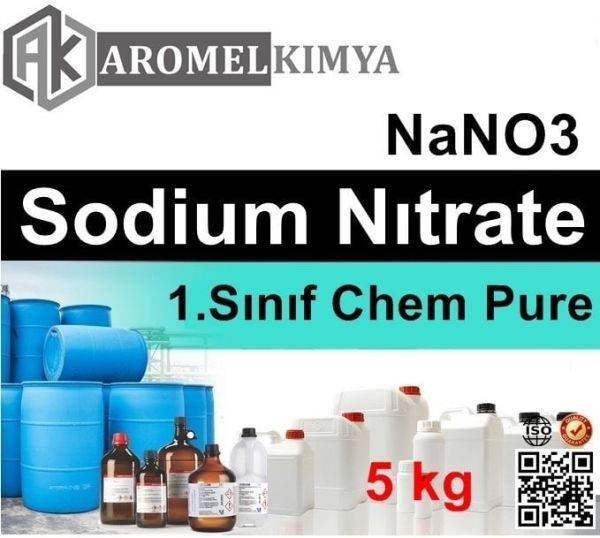 Sodyum Nıtrat | 5 kg | Chem Pure | Sodium NItrate CAS 7631-99-4