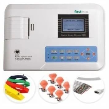 Firstmed Tek Kanallı Ekg Cihazı ECG-100G | EKG / ECG Cihazı | Yorumlu Ekg Cihazı