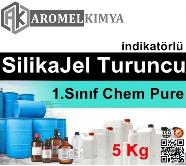 Silikajel Turuncu indikatörlü Boncuk | 5 kg | Chem Pure