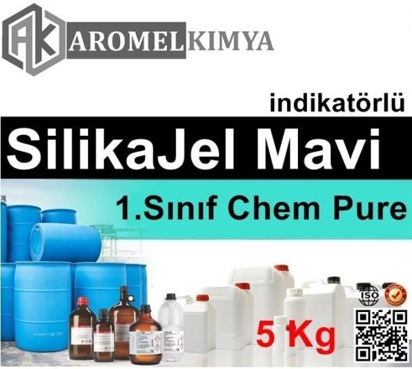 Silikajel Mavi indikatörlü Boncuk | 5 kg | Chem Pure