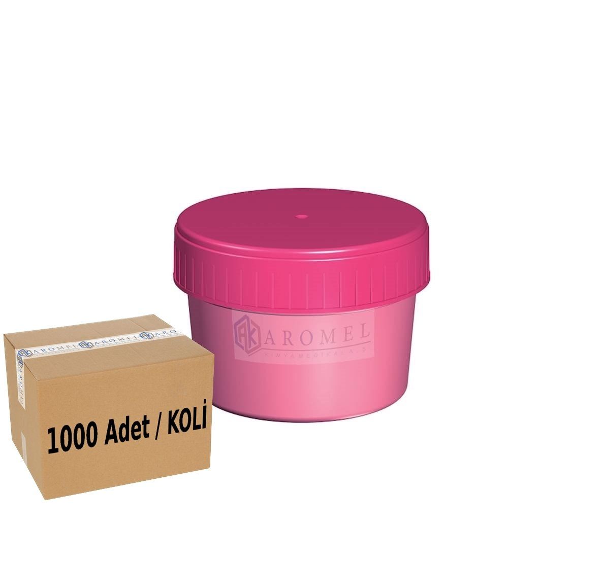 Gaita Kabı 50 ml | 1000 Adet | Gaida Numune Kabı | Kapaklı Kültür Kabı