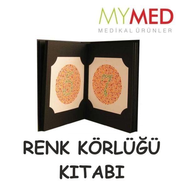 RENK KÖRLÜĞÜ KİTABI ISHİHARA KİTABI RENK KÖRLÜĞÜ TEST KİTAPÇIĞI