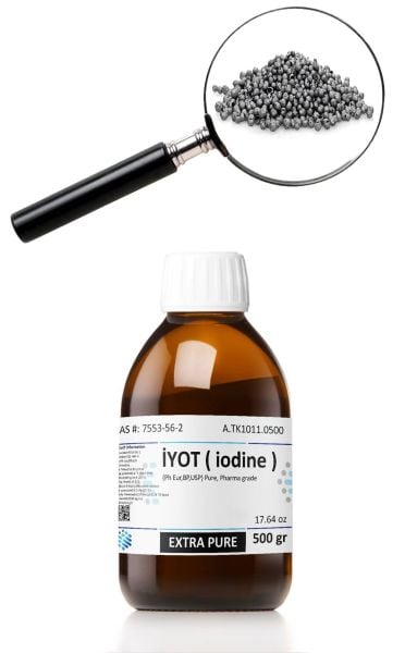 iyot | 500 gr | Pharma Grade | iodine CAS 7553-56-2