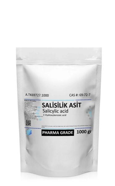 Salisilik Asit | 1 Kg | Pharma Grade | Salicylic Acid