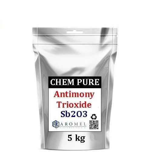 Antimon Trioksit | 5 Kg | Chem Pure | Antimony(III) Oxide CAS 1309-64-4