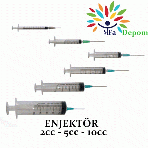 Enjektör 100 ADET  10 cc