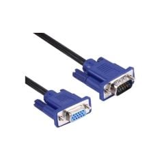 1.5M Vga To Vga Monitör Ekran Uzatma Ekleme Kablosu 15 Pin Dişi Erkek