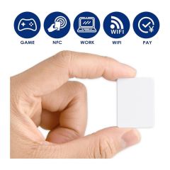 6 Adet Ntag215 NFC Kart - 13.56Mhz 504 Byte - 21*31mm - Yeniden Yazılabilir - ISO14443A
