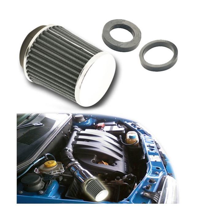 CARUB Hava Filtresi Tuning 2 Aparat Krom Gri
