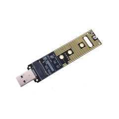 4767 M.2 NVME SSD To USB 3.0 Pci-e Express M-Key Çevirici Dönüştürücü Adaptör Kutusu içi