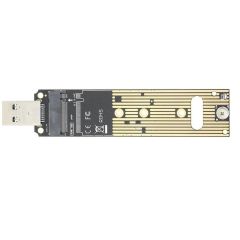 4767 M.2 NVME SSD To USB 3.0 Pci-e Express M-Key Çevirici Dönüştürücü Adaptör Kutusu içi
