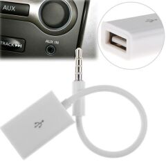 USB TO AUX KABLO STEREO DİŞİ SES 3.5MM MP3 PLAYER TELEFON OTG KULAKLIK