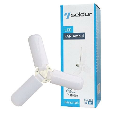 Seldur Led Fan Ampul 36 W