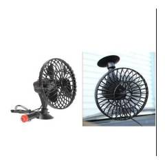 Araba Camına Vantuzlu Mini Vantilatör 5 İnç 15 cm çap