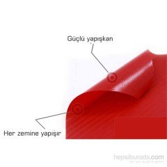 Kırmızı Karbon Kaplama Folyosu