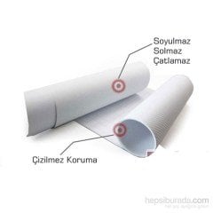 Beyaz Karbon Kaplama Folyosu