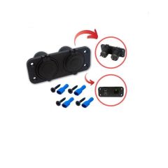 Çift Usb Araç Şarj Soketi Ve Çakmaklık 2.1a/1a - 12 V MARİN VE KARAVAN