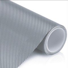 GRİ Karbon Kaplama 1 Metre x 127 cm