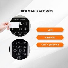 RFID Şifreli Kapı Kilidi - Kartlı Geçiş Kontrol Göstergeç Sistemi