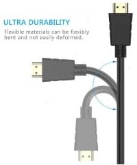Hdmi Tv Lcd Monitör Erkek Bağlantı Kablosu 1.5 Metre