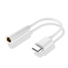 Type C To 3.5mm Kulaklık Ses Çevirici Dönüştürücü Aux Adaptör