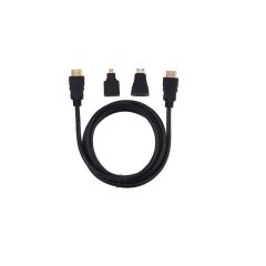 1.5 m 1.4V Hdmi Kablo + Mini Micro Uç 3in1 Çevirici Dönüştürücü Adaptör Kablosu