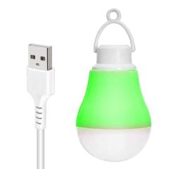 5 Volt - 5 Watt 1 Metre Usb Kablolu Beyaz Led Ampul