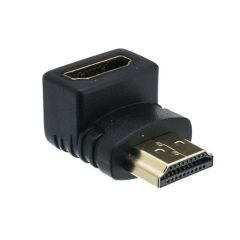 L TİP 90 DERECE HDMI DİŞİ ERKEK ARA.