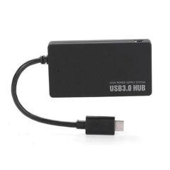 Type-C To Usb 3.0 4 Port Usb Çoklayıcı Hub Süper Slim 5 Gbps Hız