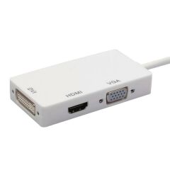 5056 Displayport To Hdmi Vga Dvi Çevirici Dönüştürücü Adaptor.