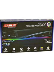 Carub Araç İçi Ambiyans Aydınlatma Wifi Kontrol 110 CM Tek Parça