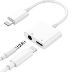 Lightning Kulaklık Şarj Çevirici Dönüştürücü Adaptör Aux Kablosu (iphone 7 8 X XR 11 Plu