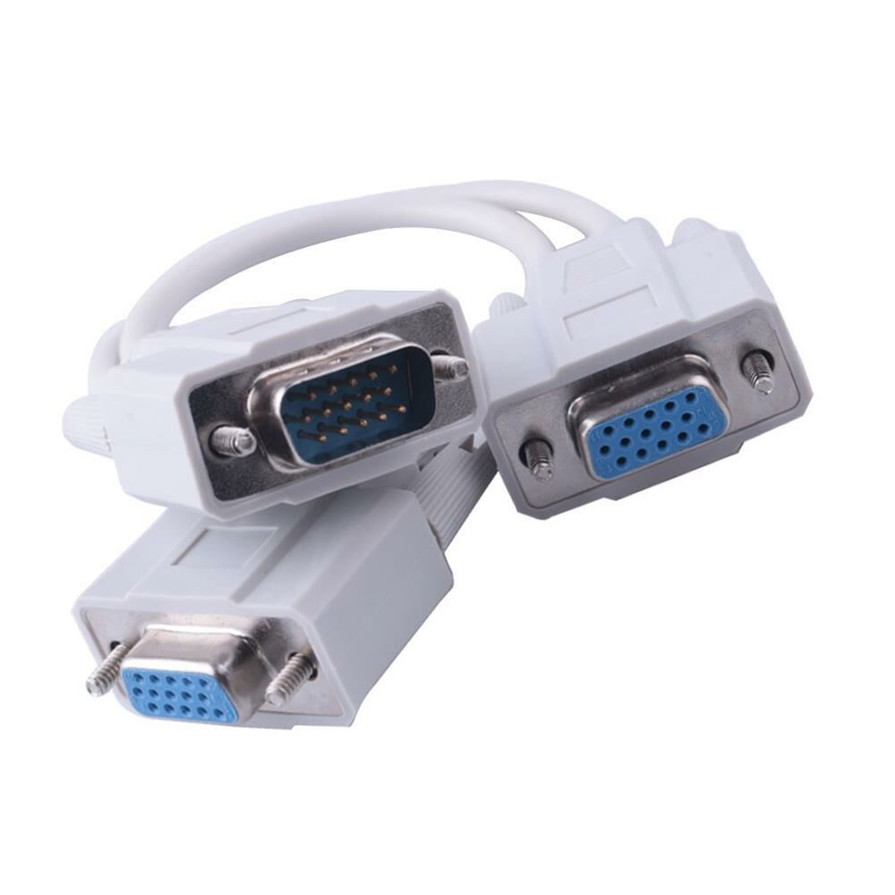 Vga Y Kablo Çoğaltici Çoklayici Splitter Hub 1 Adet