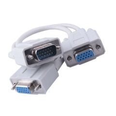 Vga Y Kablo Çoğaltici Çoklayici Splitter Hub 1 Adet