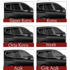 Açık Siyah Cam Filmi 50 cm x 6 metre