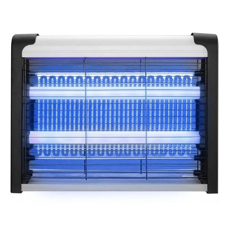 Siyah 6 Watt 2000 Volt İki LED'li Elektrikli Sinek ve Haşere Öldürücü