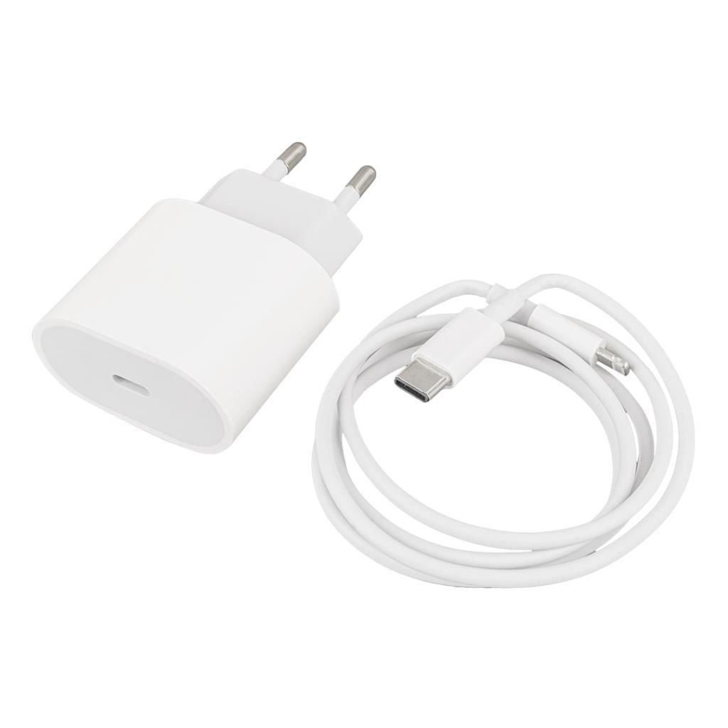Weko Wk-21443 Pd-c 20 Watt Type-c Şarj Başlik Adaptörü + Type-c To Lightning Kablo (No:9)