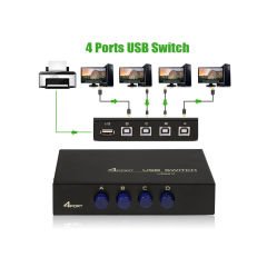 Yazıcı Printer Switch Çoklayıcı Çoğaltıcı 4 Port