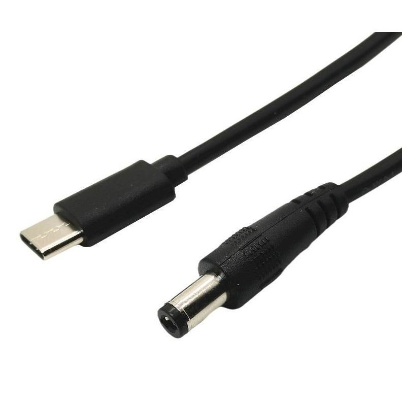 Type C To Dc 12V Pd 5.5*2.5mm Adaptör Çevirici Power Şarj Kablosu