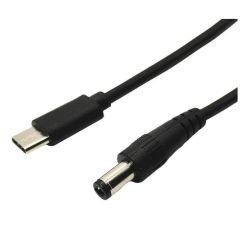 Type C To Dc 12V Pd 5.5*2.5mm Adaptör Çevirici Power Şarj Kablosu