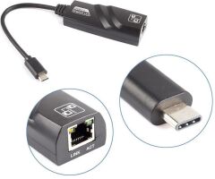 Type C To Ethernet Usb 3.1 1000Mbps Gigabit Ag Adaptor Kartı